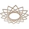Ekena Millwork Eleanor Wood Fretwork Pierced Ceiling Medallion, Red Oak, 30"OD x 11 1/2"ID x 3/8"T CMWP30X30X0375EARO - alternate 2